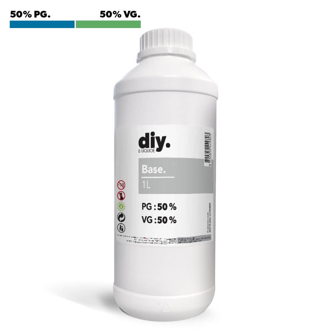 Base 1 Litre - 50% PG / 50% VG 2