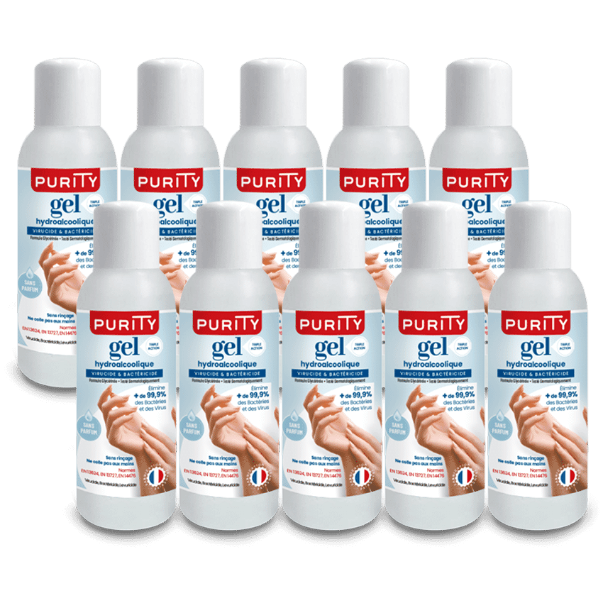 10 Mini-flacons de 100ml -...