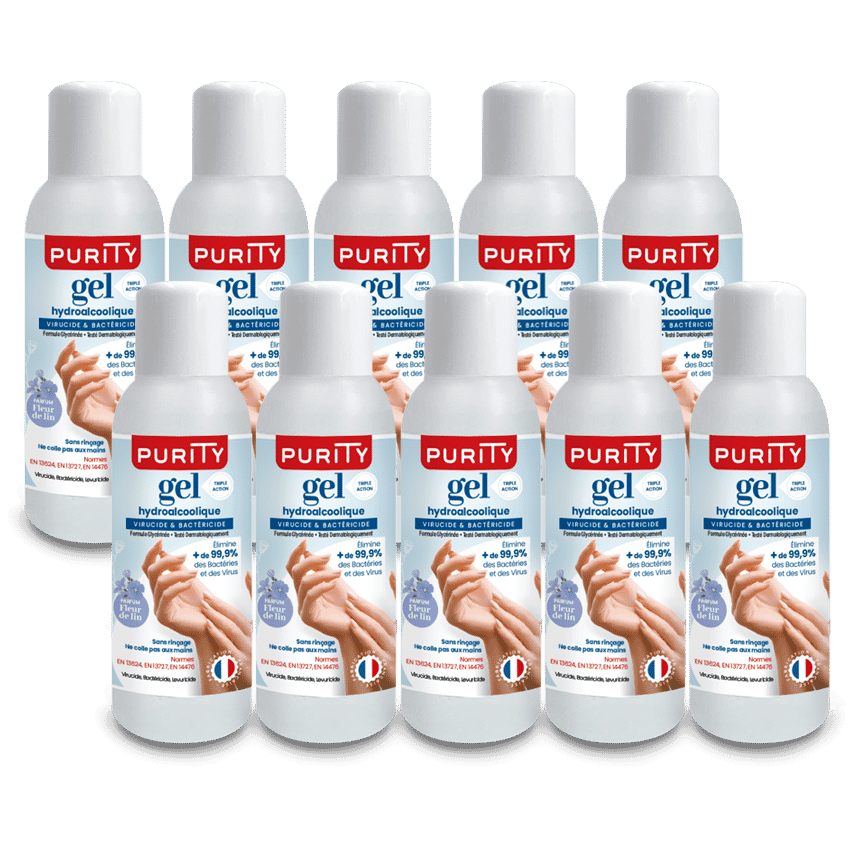 10 Mini-flacons de 100ml -...