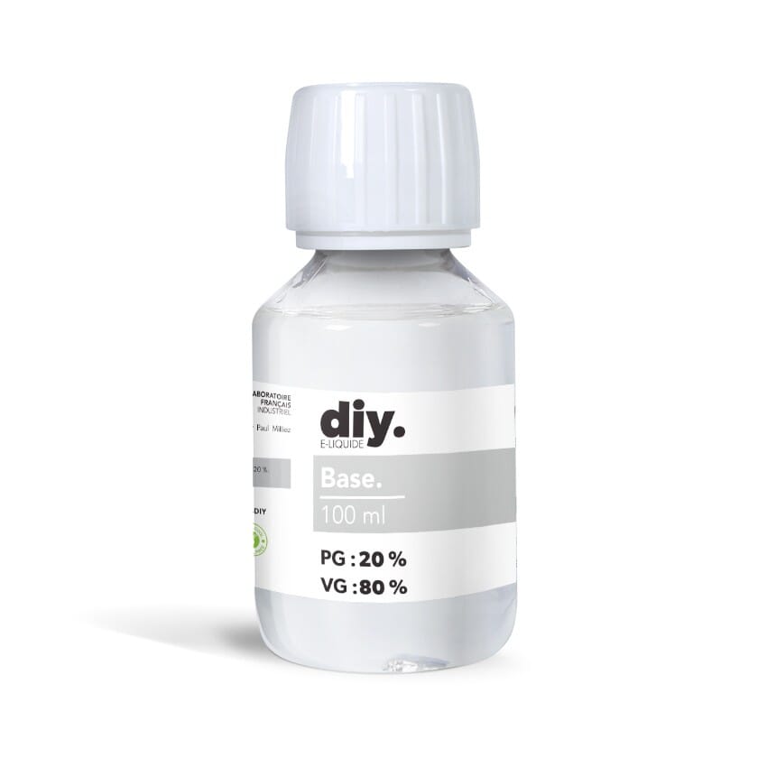 Base 100 ml - 20% PG / 80% VG