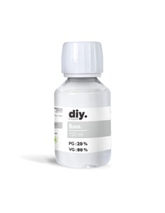 Base 100 ml - 20% PG / 80% VG