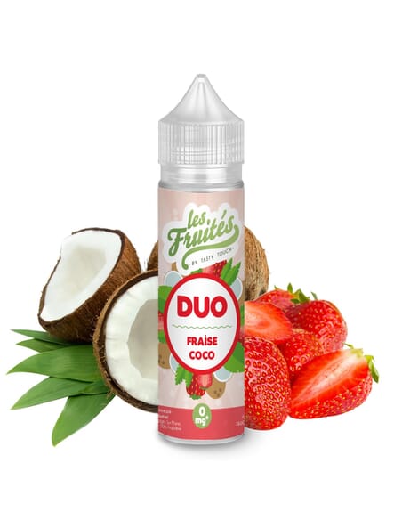 Duo Coco Fraise Les fruités by tasty Touch Duo Coco Fraise Les fruités by tasty Touch
