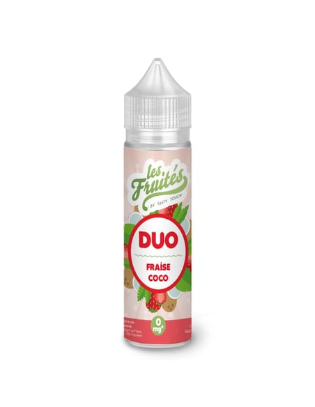 Duo Coco Fraise Les fruités by tasty Touch Duo Coco Fraise Les fruités by tasty Touch